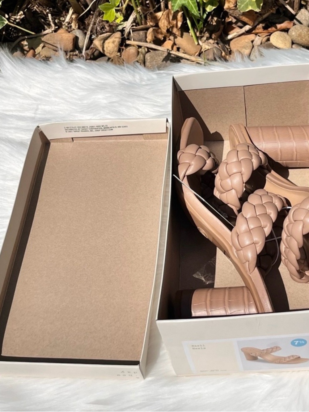 A New Day Brown Basil Mule Heel 7.5 (NWT) - Picture 5 of 6